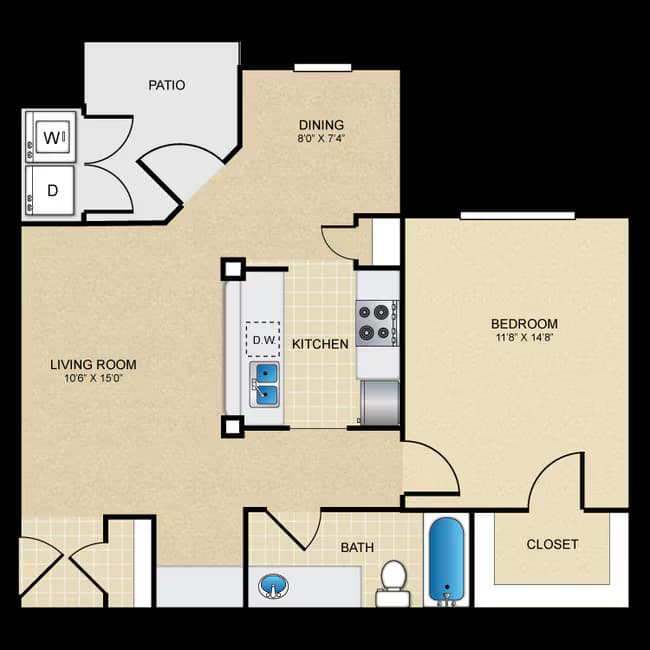 Unit 1137 1337 floor plan