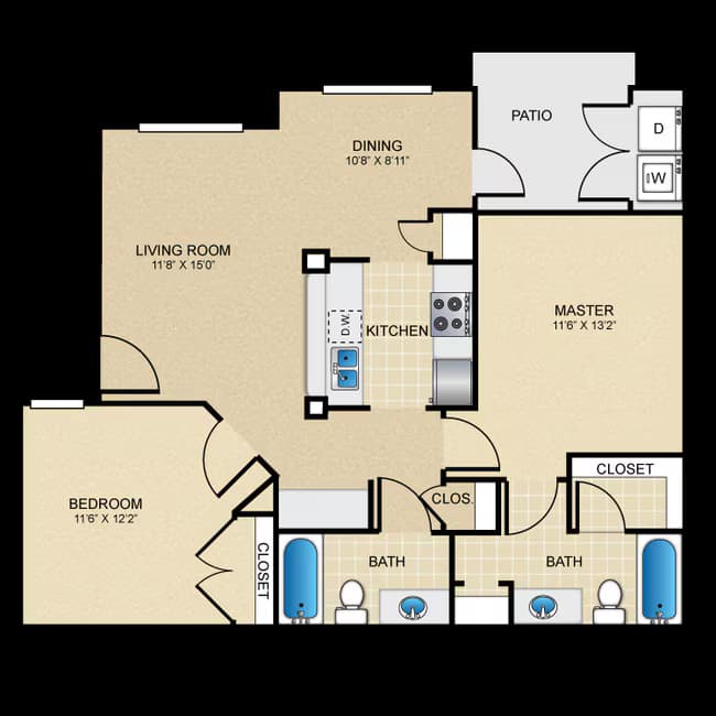 Unit 0831 0823 floor plan