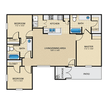 The Tesoro 0911 floor plan