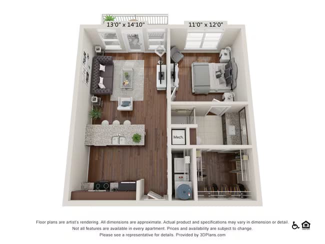 A2 137 floor plan