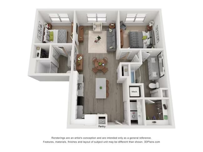 Unit 3312 3312 floor plan