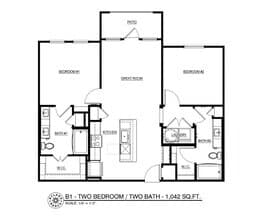 Unit 2310 2310 floor plan