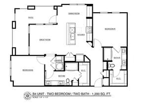 Unit 1101 1101 floor plan
