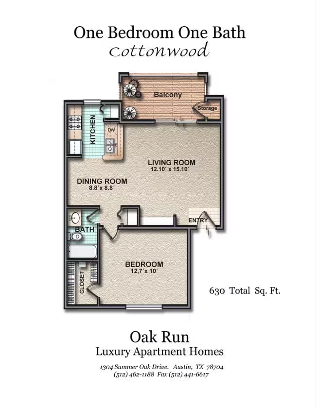 Unit 3816E 3816E floor plan