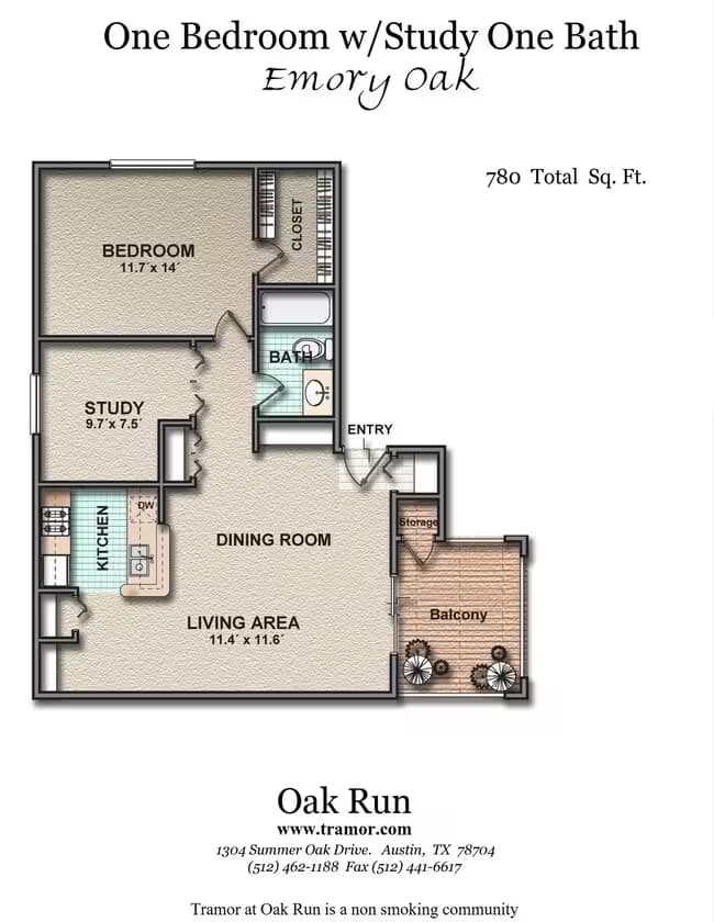 Unit 3809A 3809A floor plan