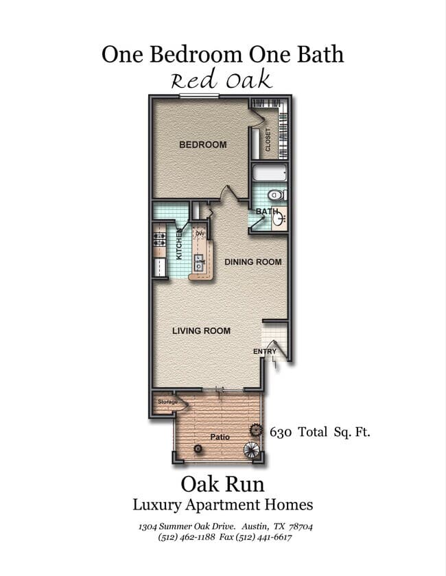 Unit 1305D 1305D floor plan