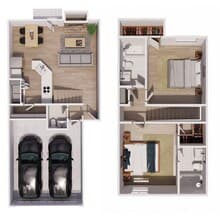 REEP RENO 2 CAR GARAGE 604 floor plan