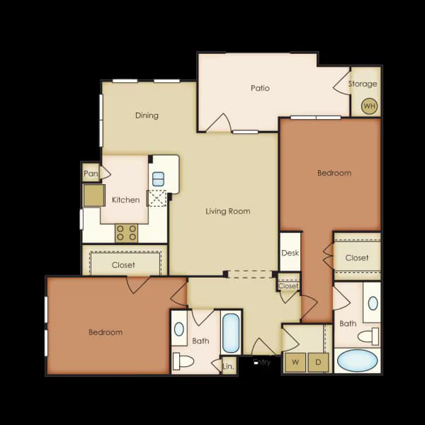 Unit 15302 15302 floor plan