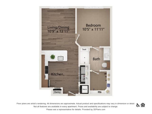 Unit 4109 4109 floor plan