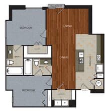 D7 B306 floor plan