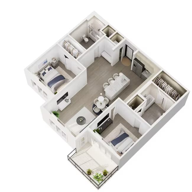 B1a 1343 floor plan