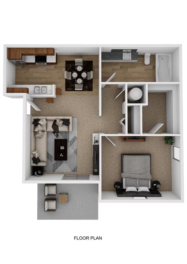 Unit 21-101 21-204 floor plan