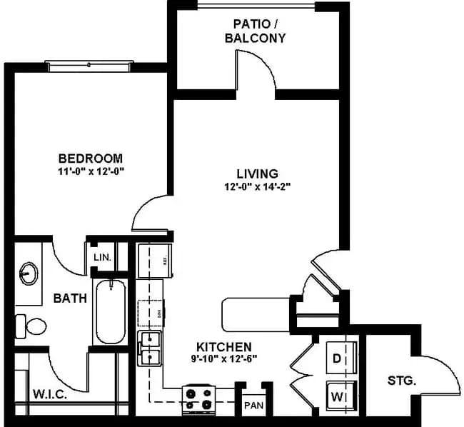 Unit 14105 20103 floor plan