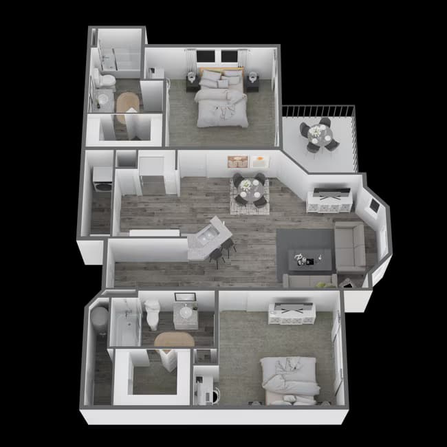 Unit 31102 02302 floor plan