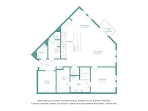 A16 121 floor plan