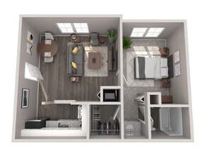 A1 1007 floor plan