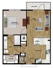 Modernist | A2 1-245 floor plan