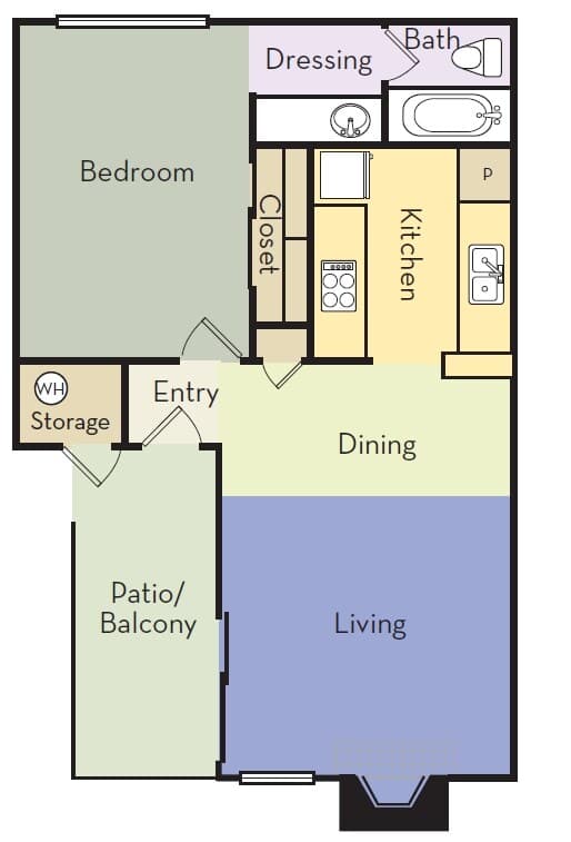 Unit 208 208 floor plan