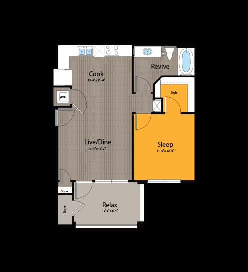 Unit 07305 07305 floor plan