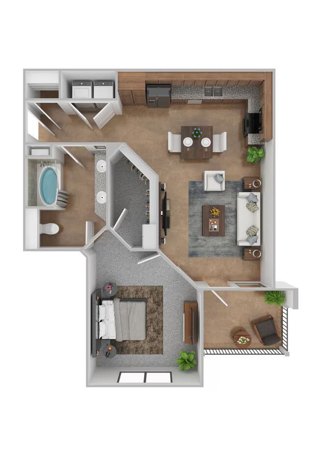 Unit 15306 10303 floor plan