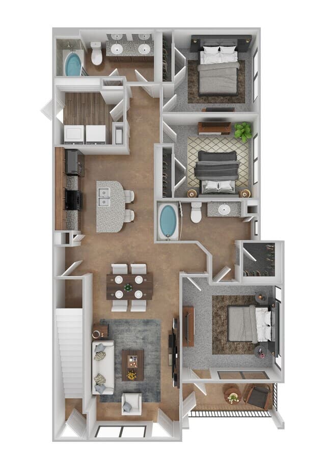 Unit 17104 17104 floor plan