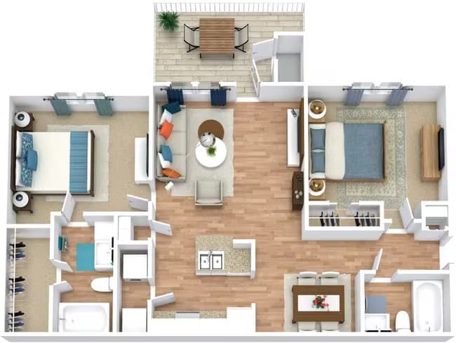 Bluebonnet 0232 floor plan