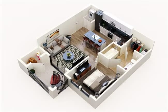 Unit 7308 7308 floor plan