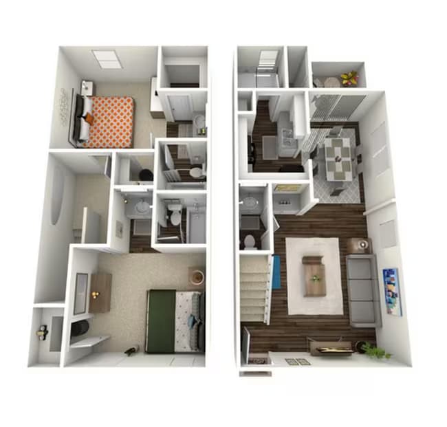 Unit 100-109 111 floor plan