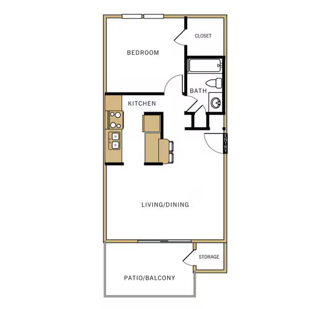 The 612 2106 floor plan