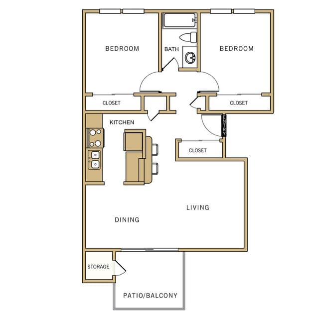 Unit 1207 1207 floor plan