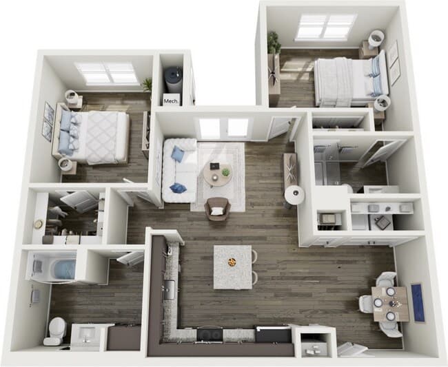 Unit 1311 1311 floor plan