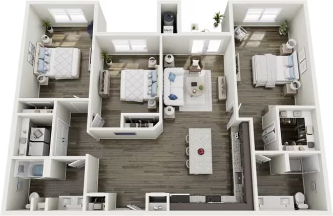 Unit 7310 7310 floor plan