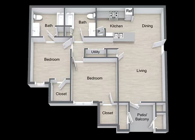 Unit 7204 7204 floor plan