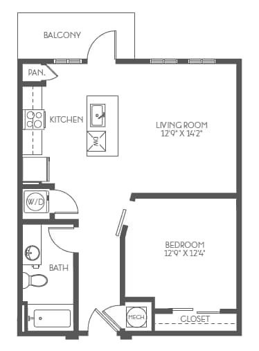 Unit 09-311 09-311 floor plan