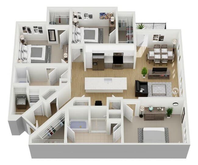 Hawthorn 08102 floor plan
