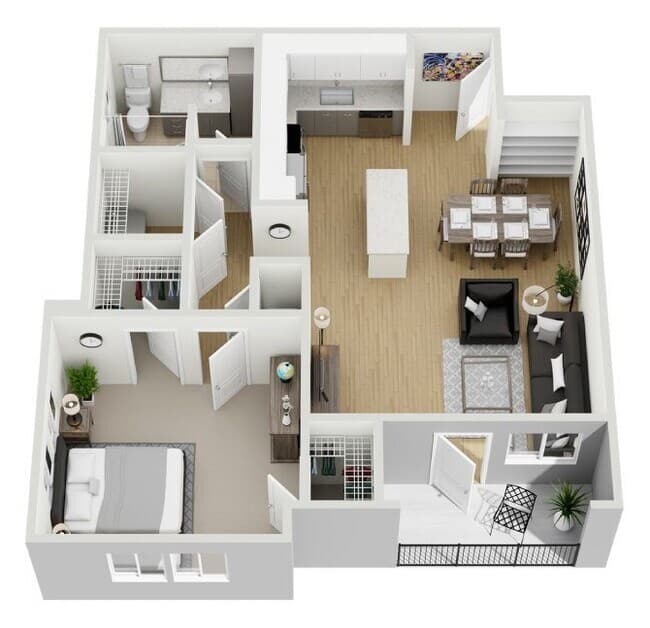 Unit 07307 07307 floor plan