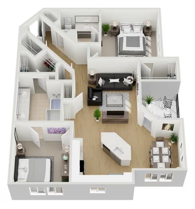 Unit 09302 09302 floor plan