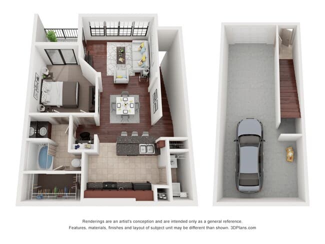A4 - Attached Garage 1926 floor plan