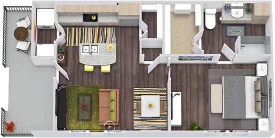 The Barton 1311 floor plan