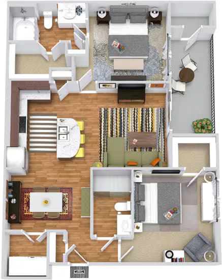 The Sage 6303 floor plan