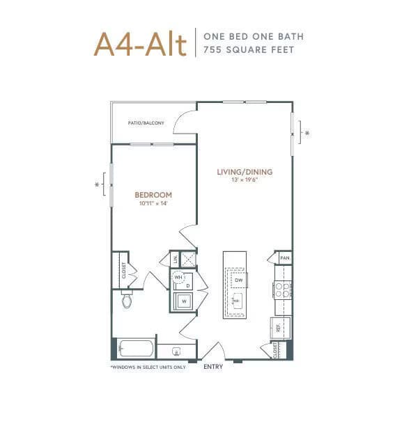 Unit 1219 1219 floor plan