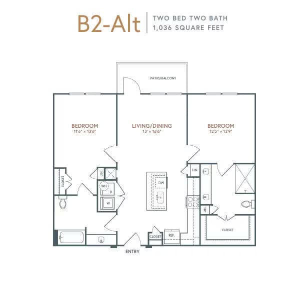 Unit 2106 2106 floor plan