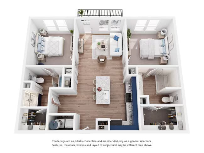 B2 1306 floor plan