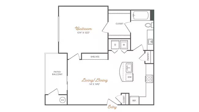 A1 Classic 07 - 0722 floor plan