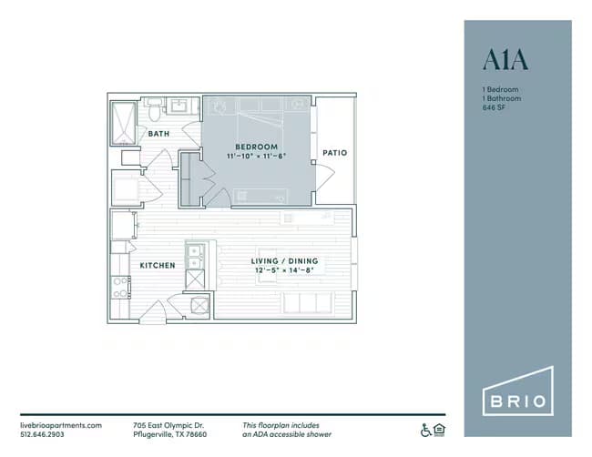 Unit 1309 1309 floor plan