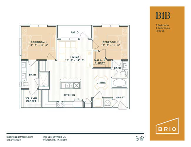 B1B 5312 floor plan