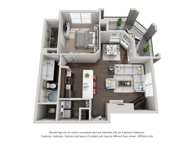 Unit 1635 1635 floor plan