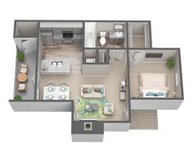 A1 0406 floor plan