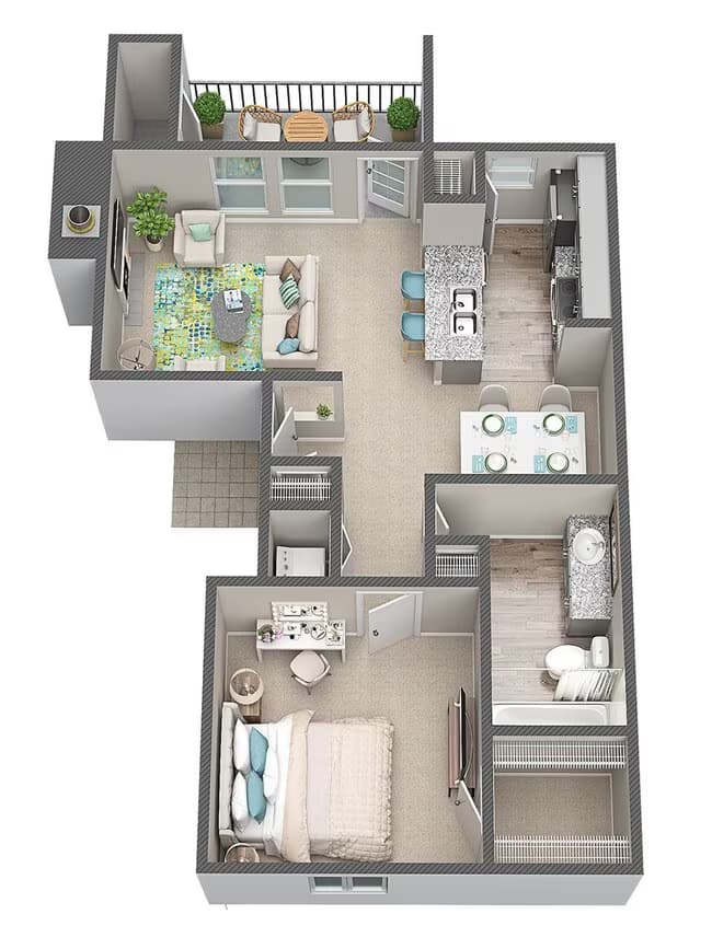 Unit 0214 0214 floor plan