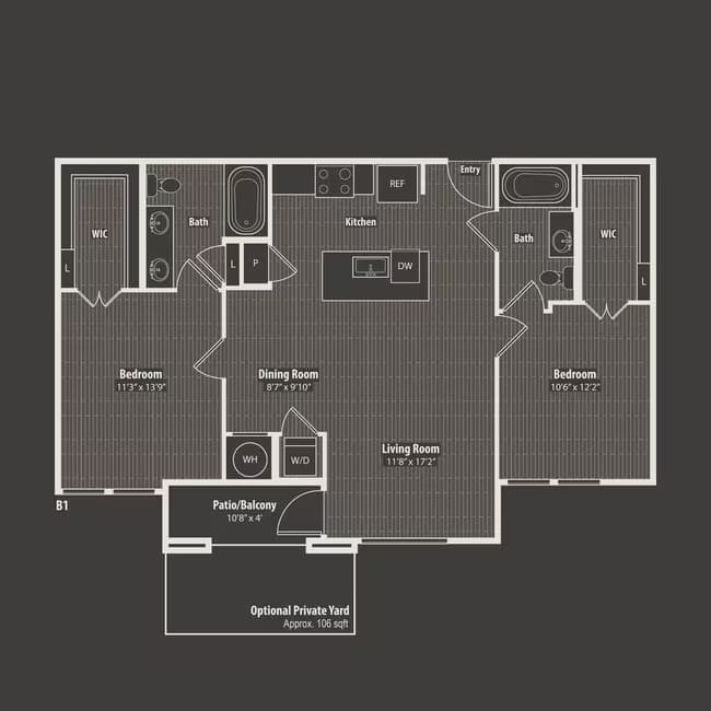 Unit 01-1105 01-1105 floor plan